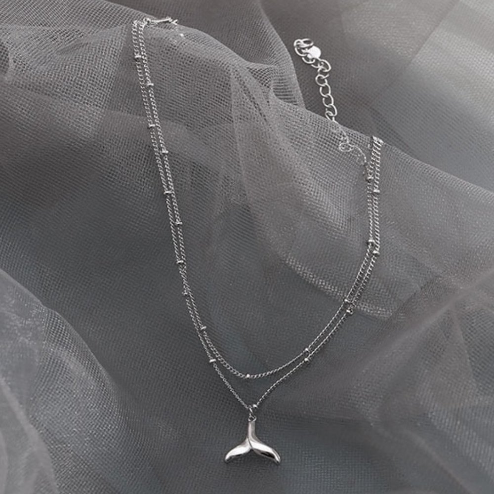 NEW 925 Sterling Silver Fish Tail Ankle Bracelet